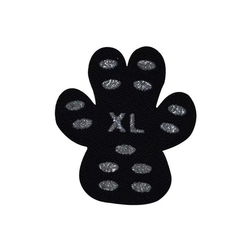 Black Paw Protectors for Dogs Anti-Slip Dog Paw Sticker Disposable Self Adhesive Resistant Dog Shoes Booties Socks Replacement